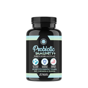 Probiotic Immunity + Probiotic Infused Multivitamin - 60 Capsules (30 Servings) | GNC